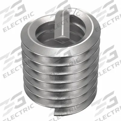 HELI-COIL Helical Insert: Tanged Tang Style, Free-Running, 5/16"-18 Thread Size, Plain - Free-Running Tanged Helical Inserts