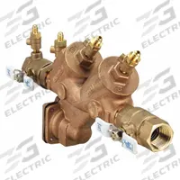 APOLLO Reduced Pressure Zone Backflow Preventer: 4A, Std Configuration, Bronze, 1 in Pipe Size, FNPT (MPN 4ALF205A2F). Key specifications — Shut-Off Valve Type: Ball Valve; Connection Type: FNPT.