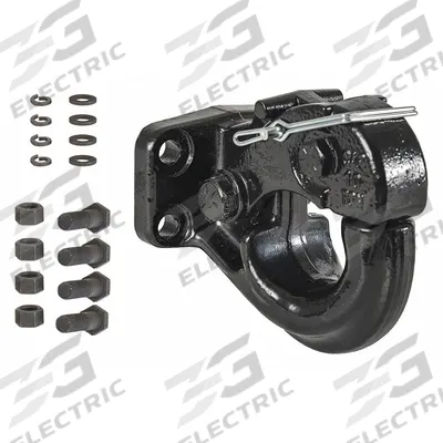 BUYERS PRODUCTS Pintle Hook: 20,000 lb Gross Vehicle Wt Capacity, Steel - Pintle Hooks
