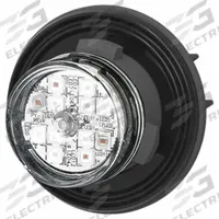 CODE 3 Hide-A-Blast Vehicle Light: Perimeter Flashing Warning Light, Blue/White, 5 W Watt, Clear (MPN CD9012BW). Key specifications — Brand: CODE 3; Lens Color: Clear; Number of Flash Patterns: 29; Installation Type: Permanent; Operating Voltage: 12 to 24V; Light Class Rating: SAE Class 1.