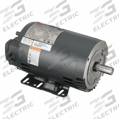 Dayton General Purpose Motor: C-Face/Rigid Base Mount, Open Drip Proof, 1 1/2 hp - C-Face with Rigid Base 3-Phase General Purpose AC Motors
