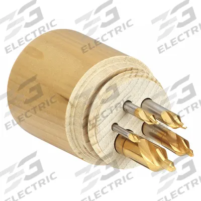 KEO Center Drill Set: Plain-Tip, 5 Pc, 60° - Plain-Tip Center Drill Sets