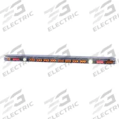 CODE 3 Low Profile Light Bar: Emergency Vehicle Full-Size Light Bar, Amber, 50 W Watt, Amber, LED (MPN 2758AW2). Key specifications — Brand: CODE 3; Lens Color: Amber; Number of Flash Patterns: 19; Installation Type: Permanent; Operating Voltage: 12V DC.