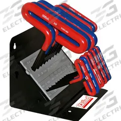 EKLIND Hex Key: 16 or More Pieces, Hex T, T, Metric and SAE, Std End, Std, 18 Pieces, Pouch, 1 Tips (MPN 50618). Key specifications — attr1205554: EKLIND; attr1205568: Black Finish; attr1293176: 16 or More Pieces.