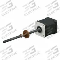 PBC LINEAR Precision Lead Screw: Lead Screw Assembly, Anti-Backlash, PTFE, Stainless Steel, 300, B (MPN LSR1005T-0200-RCF-140-NNN-N). Key specifications — Motor IP Rating: IP40; Motor Length: 36.0 mm; Nut Shape: Round; Nut Type: Anti-Backlash; Phase: 2; Rated Current: 1.5 A; Steps per Revolution: 200; Brand: PBC LINEAR.