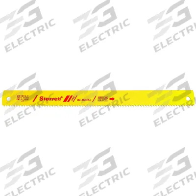 STARRETT Power Hacksaw Blade: Power Hacksaw Blade, 18 in Blade Lg, For 12 in Max. Dia - Steel & General Metal Cutting Blades