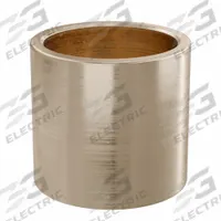 Sleeve Bearing: Bronze, SAE 841, 25 mm Bore, 30 mm OD, 28 mm Lg, 49,938 lb/sq in-fpm Max PV, 5 PK (MPN AAM2530-28B). Key specifications — System of Measurement: Metric; Material Grade: SAE 841; Brand: OILITE.