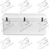 ENGEL Marine Chest Cooler: White, 274 Cans, 230 qt Cooler Capacity, 10 day Ice Retention (MPN ENG240). Key specifications — Brand: ENGEL; Drain Plug: Included; Wheels Included (FILTER): No.