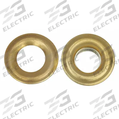 WESTWARD Grommet Kit Refill: Brass, 0.38 in Inside Dia, 0.83 in Outside Dia - Brass Grommets