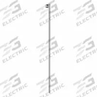 3M Ladder SRL Anchor: Steel, 310 lb Capacity, 2 in Channel Wd (MPN 6100565). Key specifications — Brand: 3M; Ladder Lifeline Component: SRL Anchor; Lifeline Material: Steel.
