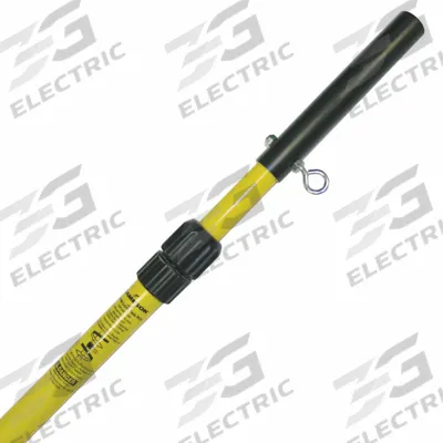 JAMESON Telescoping Pole: 14 ft Lg, Fiberglass, Multipurpose - Pole Saw Accessories