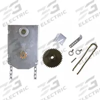AMERICAN GARAGE DOOR SUPPLY Chain Hoist: Manual, Shaft Mount, Non-Handed, 4.5 to 1 (MPN CH3501J114). Key specifications — Actuation Method: Manual; Drive Ratio: 4.5 to 1; Mounting Location: Shaft Mount; Brand: AMERICAN GARAGE DOOR SUPPLY; Handing Orientation: Non-Handed; Product Type: Chain Hoist.