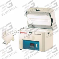 THERMO SCIENTIFIC Tube Furnace: Gravity, 1,100°C Max Temp, 800 W Watt, 11 in x 16 in x 15 in, 120V (MPN TF55030A-1). Key specifications — Voltage: 120V; Brand: THERMO SCIENTIFIC; Temperature Uniformity: +/-1.0°C over 2.2 in.