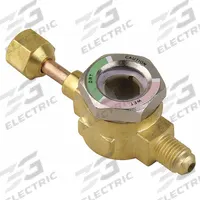 APPROVED VENDOR Sight Glass: Flared Swivel, Copper/Steel, 3 3/8 in Lg (MPN 6AWT9). Key specifications — Brand: APPROVED VENDOR; Material: Steel.