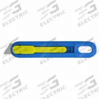 PACIFIC HANDY CUTTER, INC Safety Knife: 5 1/2 in Overall Lg, Plain, 1 in Overall Wd, Plastic, Button (MPN E12204-4). Key specifications — attr307884: Button; attr307885: Steel Standard Tip; attr307882: Green; attr307878: Plain; attr307881: Plastic; attr324892: PACIFIC HANDY CUTTER, INC.