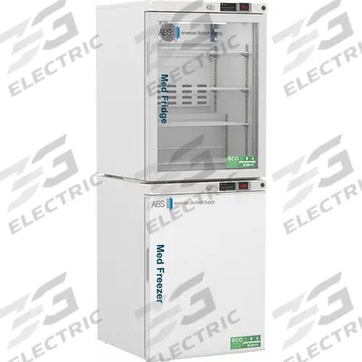 AMERICAN BIOTECH SUPPLY Laboratory Refrigerator and Freezer: 5.2 cu ft Refrigerator Capacity - Pharmacy Refrigerator-Freezers