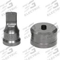EDWARDS Oblong Punch & Die Set: Edwards, 55 ton_65 ton_100 ton_120 ton Compatible Ironworker Size (MPN ED9-PDOB5/16X3/4). Key specifications — attr67451: IW55 , IW65 , IW100, IW120; attr67489: Oblong; attr67463: 5/16X3/4 in; attr67447: ED9-PDOB5/16X3/4; attr67456: Edwards; attr67443: EDWARDS; attr67472: 5/16X3/4 in Oblong Punch & Die Set.