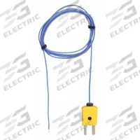 REED INSTRUMENTS Thermocouple Wire Probe: -40°F to 482°F /-40°C to 250°C, ±3.96°F @ -40 to 482°F (MPN TP-01). Key specifications — Brand: REED INSTRUMENTS; Cable Material: Polyurethane Jacket; Cable Length: 38 in; Accuracy: ±3.96 °F @ -40 to 482 °F.