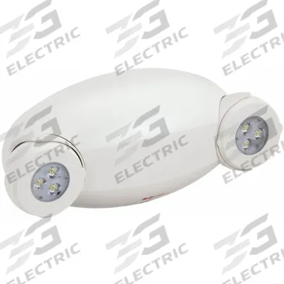 LITHONIA LIGHTING Emergency Light: LED, Damp Location Rated, 5.3 W Lamp Watt, 120 to 347V AC - Plastic Emergency Lights