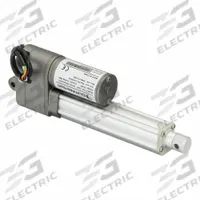 DUFF-NORTON Linear Actuator: LT, 112 lbf Rated Load, 4 in Stroke, 12V DC, IP66 (MPN LT100-1-100P). Key specifications — Nut Material: Plastic; Position Feedback Option: Potentiometer.