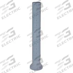 QUANTUM STORAGE SYSTEMS Shelving Post: 62 in x 2 in, Gray, Polymer, Gray Finish (MPN QPP62). Key specifications — Material: Polymer; Finish: Gray Finish; Color: Gray; Brand: QUANTUM STORAGE SYSTEMS.