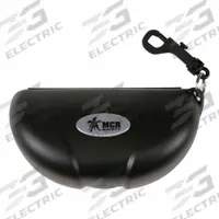 MCR SAFETY Eyewear Case: Hook-and-Loop Closure Type, Belt Clip Included, Black, Plastic (MPN 207). Key specifications — Brand: MCR SAFETY; Closure Type: Hook-and-Loop; Color: Black; Includes Belt Clip: Belt Clip Included; Material: Plastic; Includes: Clip-On Strap.
