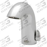 ZURN Bathroom Sensor Faucet: Aqua-FIT®, Brass, Polished Chrome Finish, Single-Post, Battery, Spray (MPN Z6950-XL-IM-S-F). Key specifications — Brand: ZURN; Includes: In-Line Filter; Series: Aqua-FIT®.