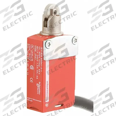 TELEMECANIQUE SENSORS Safety Interlock Switch: XCSM Series, 1NC/1NC/1NO - Lever- & Roller-Actuated Safety-Interlock Switches
