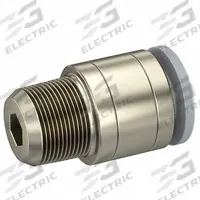 AVENTICS Pneumatic Fitting, PK 2: 1/4 in NPT x 1/4 in Tube 3/8 in (MPN K599AU571903632). Key specifications — attr1326564: K599AU571903632; attr1326706: Straight.