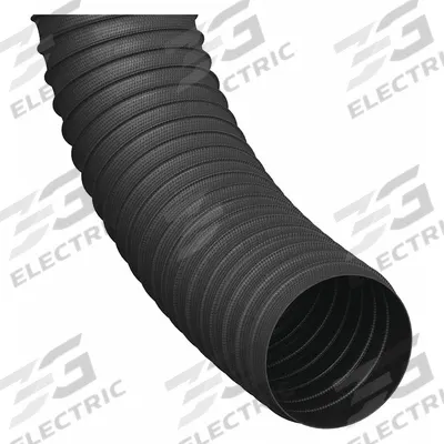 HI-TECH DURAVENT Industrial Ducting Hose: 5 in Hose Inside Dia., 25 ft Hose Lg, 14 psi - Polyester Fabric Duct Hoses for Dust with Neoprene Coating