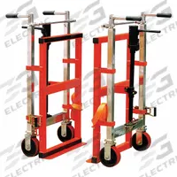 DAYTON Machinery and Equipment Mover: 4,000 lb, 26 1/2 in L x 15 in W x 42 in H Overall, T-Shaped (MPN 13V411). Key specifications — Handle Type: T-Shaped; Includes Straps: With Straps; Brand: DAYTON.