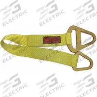STREN-FLEX Web Sling: Type 1, Nylon, Triangle & Choker Link, 2 Plies, 14 ft Sling Lg, 11 in Eye Lg (MPN TCS2-903-14). Key specifications — attr993854: STREN-FLEX; attr993884: Fully Sewn; attr993857: Yellow; attr1028218: Wear-Resistant Tag; attr1028219: Fully Sewn.