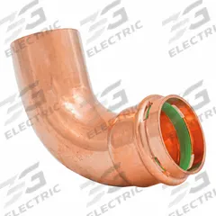 QUICKFITTING SUREPRESS Press Copper 90-Degree Elbow: 1 1/4 in CTS x 1 1/4 in CTS size, Copper (MPN SPWE44-STR). Key specifications — Brand: QUICKFITTING SUREPRESS; Broad - Material for Bullet: Copper Or Bronze; Brand - Broad: QUICKFITTING SUREPRESS.