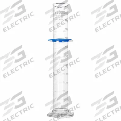 GLOBE SCIENTIFIC Graduated Cylinder: 2 L, A, To Deliver (TD) - Class A Glass Graduated Cylinders