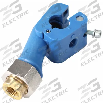 RAPIDAIR Compression Fitting Adapter: 50 mm OD x 1/2 in Pipe Size, Compression x FNPT - Compressed Air System Nylon Compression Fittings