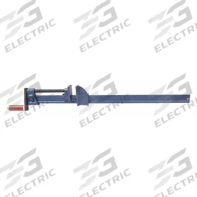 WESTWARD Bar Clamp: Heavy Duty, Crank Handle, 24 in Jaw Opening - Max, 3,500 lb Clamping Force - I-Beam Bar Clamps
