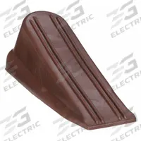 Door Wedge: 4 in Lg, 1 in Wd, 1 5/16 in Overall Ht (MPN 1RCU4). Key specifications — Brand: APPROVED VENDOR; Color: Brown.