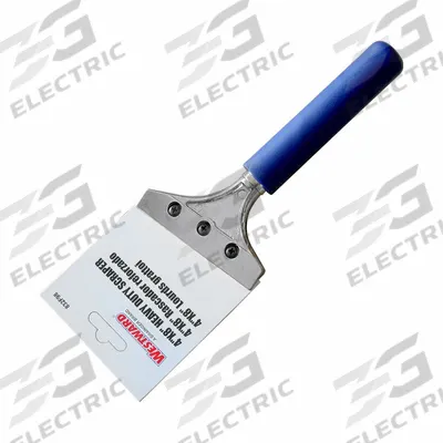 WESTWARD Scraper: Bld. Mat. Carbon Steel, Hdl. Mat. Plastic, Stiff - Standard Scrapers