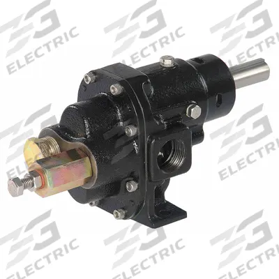 Dayton Rotary Gear Pump Head: Magnetic Drive, Cast Iron Body, 1-1/4" FNPT, 24.7 gpm - Pedestal-Mount Rotary Gear Pumps
