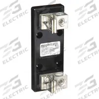 MERSEN Fuse Block: Open Block Design, 1 Pole, 250 V AC, Box Lug, Non-Indicating (MPN 22001R). Key specifications — Brand: MERSEN.