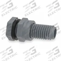 HAYWARD Bulkhead Tank Fitting: CPVC Body, 2 in Female Socket Inside, EPDM Gasket, 2 in Flange Dia (MPN BFA2020CES). Key specifications — Fitting Material: CPVC; Brand: HAYWARD.