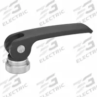 JW WINCO Cam Handle: Adjustable, Zinc w/ Steel Thread, M5, 10 mm Thread Lg, 63 mm Handle Lg (MPN 927-63-M5-A-B). Key specifications — Brand: JW WINCO.