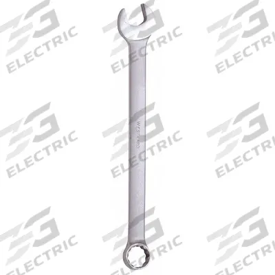 WESTWARD Combination Wrench: Alloy Steel, Satin, 11 mm Head Size, 6 1/2 in Overall Lg - Metric 12-Point Combination Wrenches