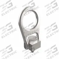 JERGENS Hoist Ring: Pivot/Swivel, Black Oxide-Coated Steel, 3/8"-16, Max. 1,000 lb, Lifting/Pulling (MPN 23908-SS). Key specifications — Brand: JERGENS; Thread Size: 3/8"-16; Operation: Pulling.