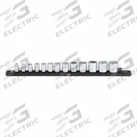 SK PROFESSIONAL TOOLS Socket Set: 3/8 in Drive, 13 Piece, 12-Point, SAE, 1/4 in to 1 in (MPN 4653). Key specifications — attr1224269: 3/8 in; attr1204685: Not Tether Capable; attr1204650: 1/4 in to 1 in; attr1204673: Socket Bits Not Included; attr1204688: SK PROFESSIONAL TOOLS; attr1224230: Friction; attr1206170: Standard Sockets.