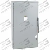 SQUARE D Safety Switch: Non-Fusible, 600 A, Three Phase, 600V AC, Galvanized Steel, Indoor/Outdoor (MPN HU366R). Key specifications — attr867131: SQUARE D.