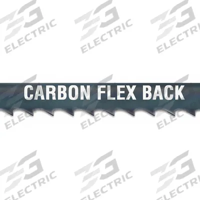 MORSE Band Saw Blade: Carbon Steel, 7 ft 9 in, Flex Back - Wood-Cutting Blades for Curved Cuts