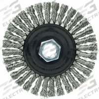 WEILER Stringer Bead Knot Wheel: Stainless Steel Stringer Bead, 4" Dia x 3/16" Wd, 5/8"-11 Arbor (MPN 36219). Key specifications — Brand: WEILER.