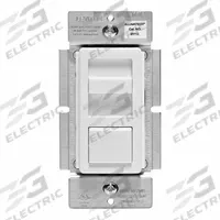 LEVITON Lighting Dimmer: Fluorescent/LED, 1-Pole, 3-Way, 120/277V AC, 10 A, Ivory/Light Almond/White (MPN IP710-D0Z). Key specifications — Brand: LEVITON; Current Rating: 10 A; Lighting Technology: LED; Load Rating @ 120V AC: 1,200VA (Fluorescent, LED); Neutral Required: No; Operating Voltage: 120/277V AC; Series: IllumaTech.