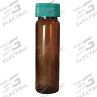 QORPAK Vial: 1.85 mL, Includes Closure, Thermoset, 12 mm Body Dia, Square, Amber, Sample (MPN GLC-07015). Key specifications — Body Color: Amber; Screw Closure Size: 8-425 mm; Brand: QORPAK; Bottom Shape: Square; Self-Standing: Self-Standing.